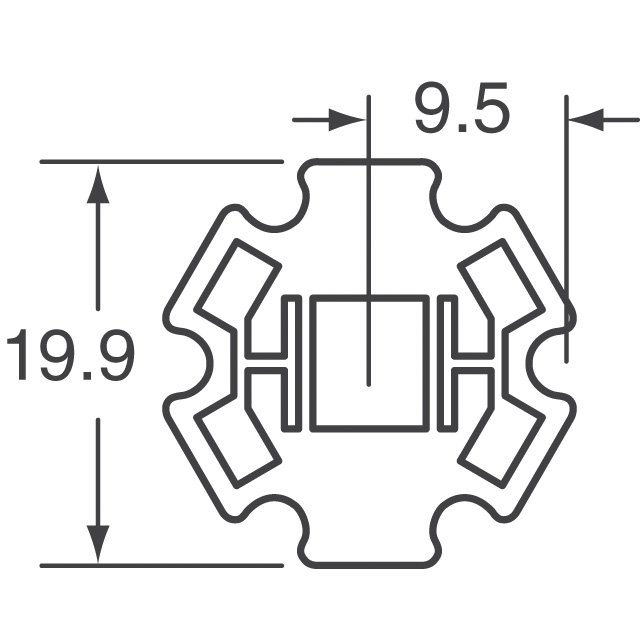 803122 Bergquist  Produits thermiques à LED
